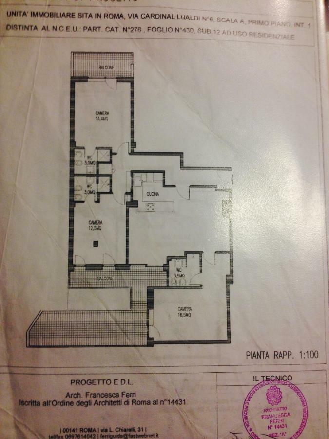 Atelier San Pietro Apartment Rome Luaran gambar